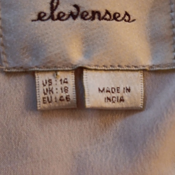 HOST PICK Anthropologie elevenses salmon pink velour embroidered blazer - Picture 6 of 8